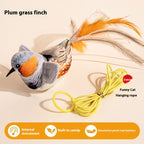 Chirping Bird Cat Toy, Hanging Door Swing Cat Teaser