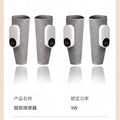 Electric Leg Massager with Air Compression & Heat, Foot & Leg Wraps