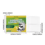 Dishwasher Cleaning Tablets, 30 Pieces
