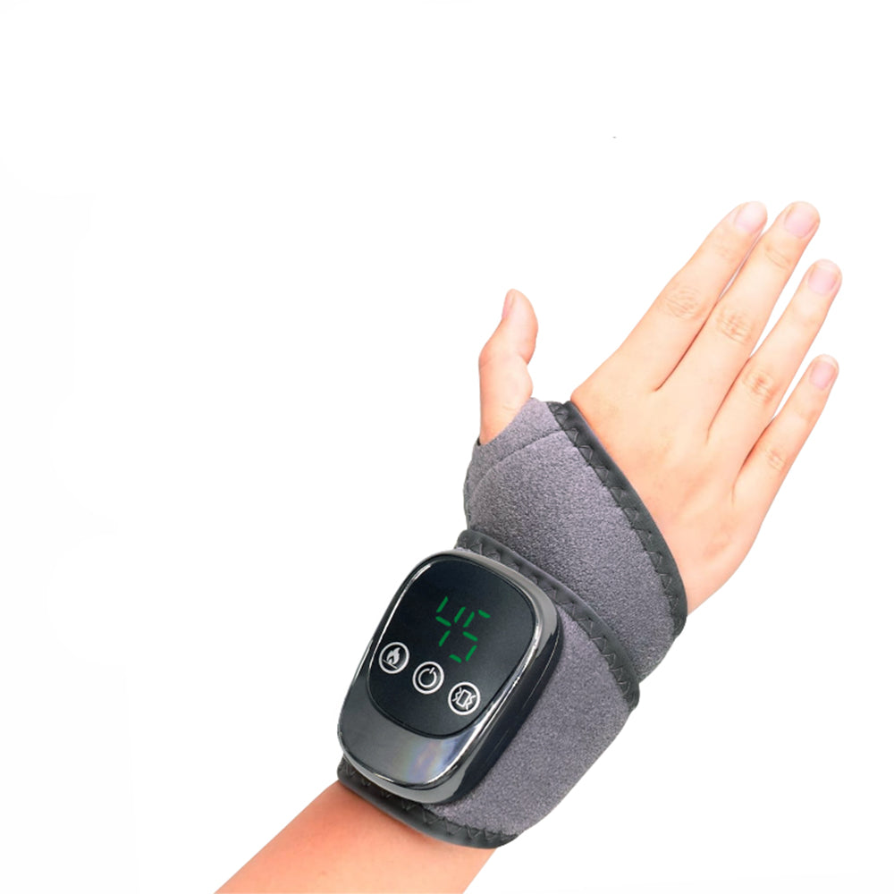 Cordless Heated Wrist Wrap with Vibration, Rechargeable