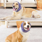 Pet Ear Muff Hoodie, Noise Cover Head Wrap for Dogs and Cats