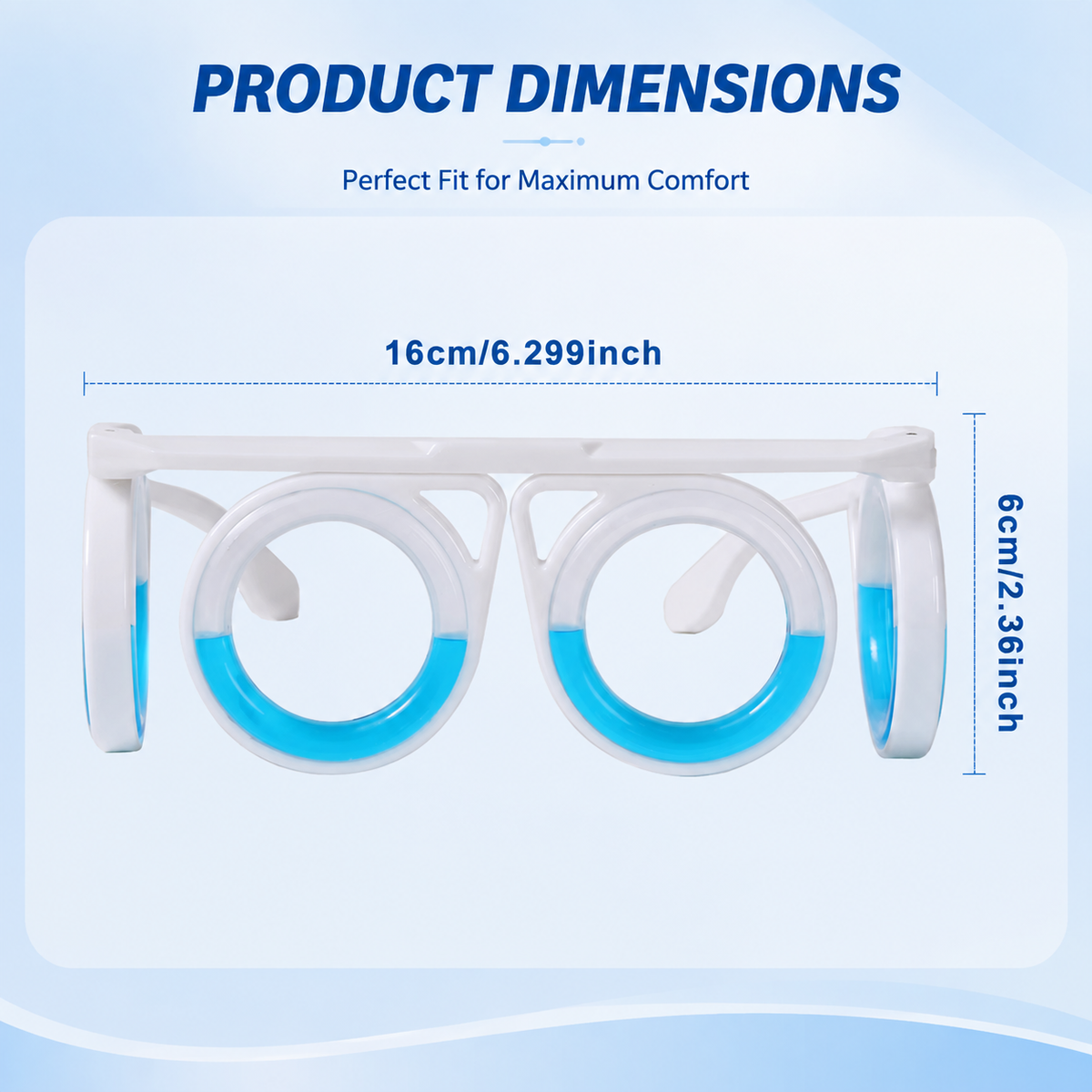 Anti-Motion Sickness Glasses for Car, Boat, and Plane