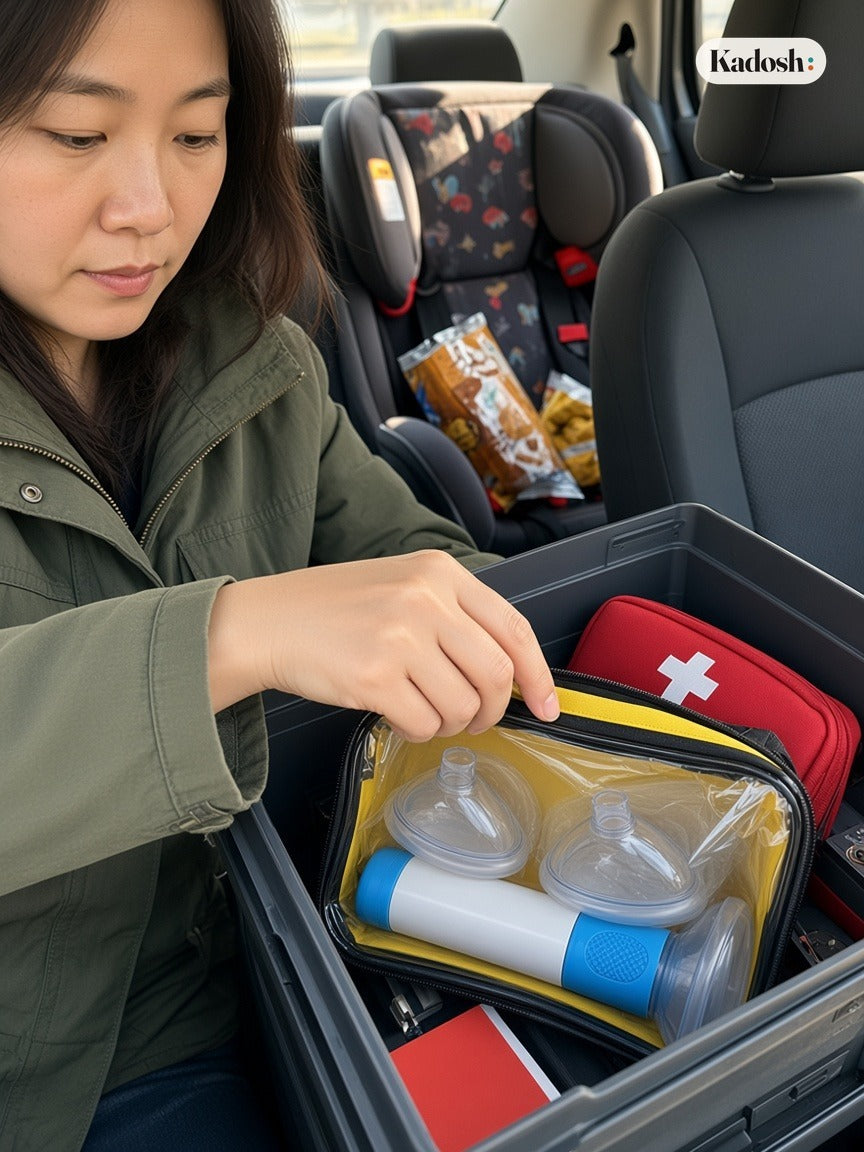 Anti-Choking Rescue Device for Kids and Adults, First Aid Kit