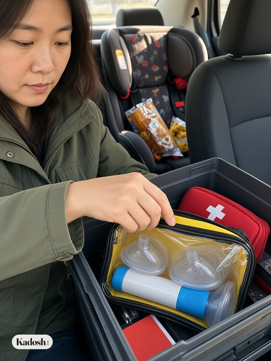 Anti-Choking Rescue Device for Kids and Adults, First Aid Kit