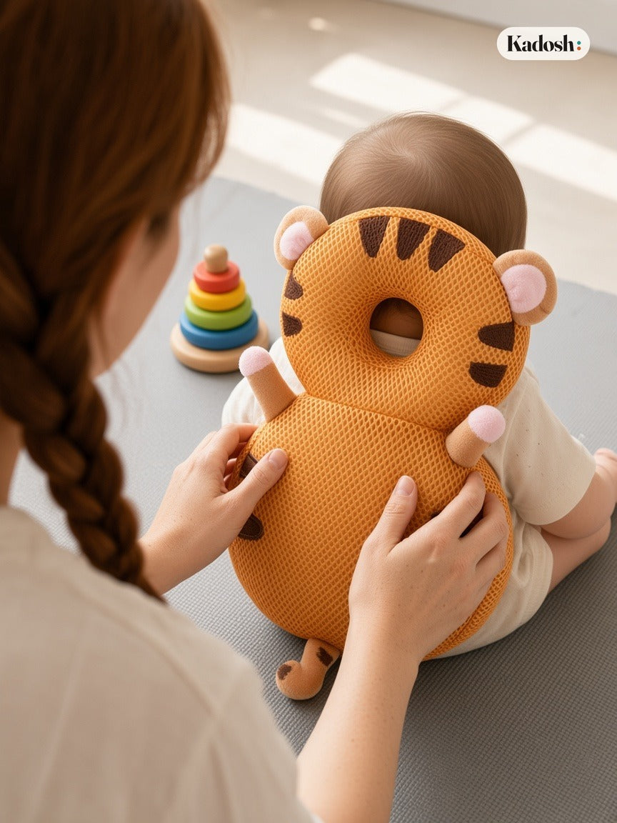Baby Head Protector Cushion with Cute Angel Wings