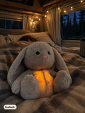 Breathing Bunny Plush, Soothing Sensory Toy with Music