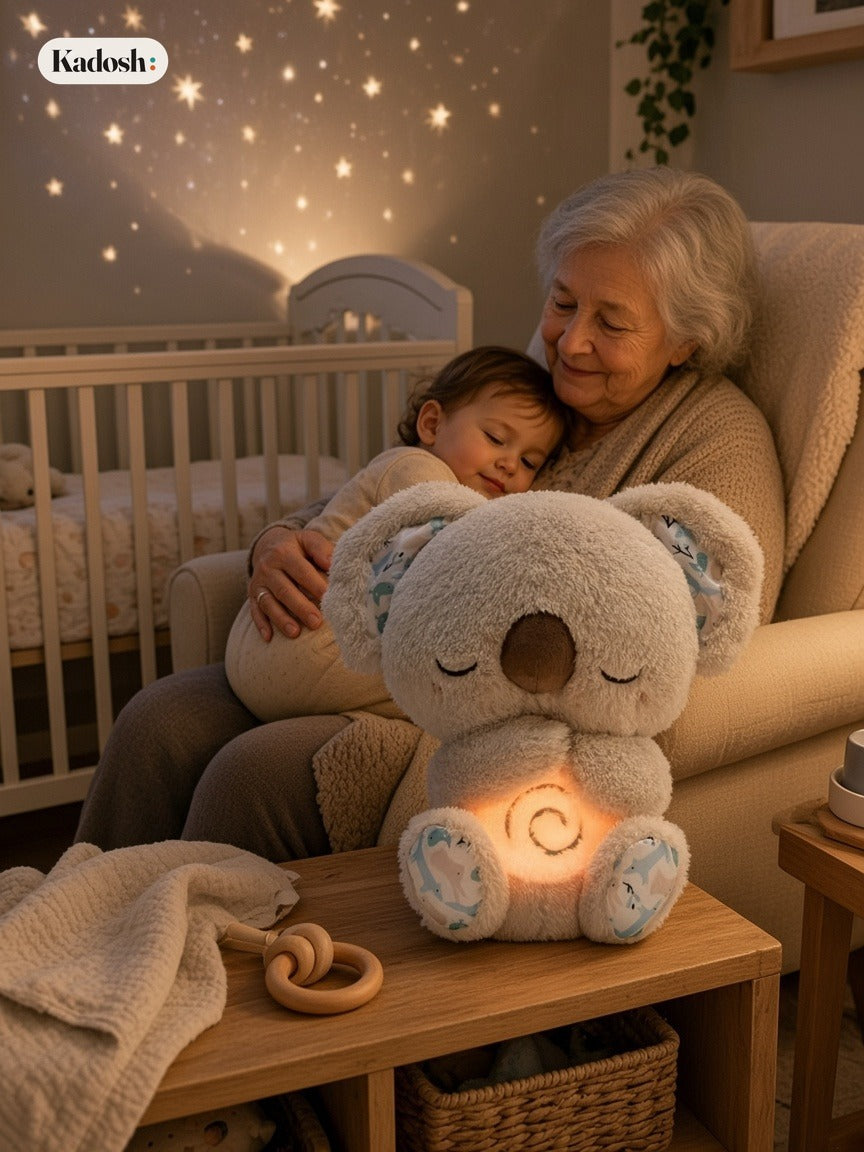 Breathing Lamb Plush Toy with Soothing Sleep Music