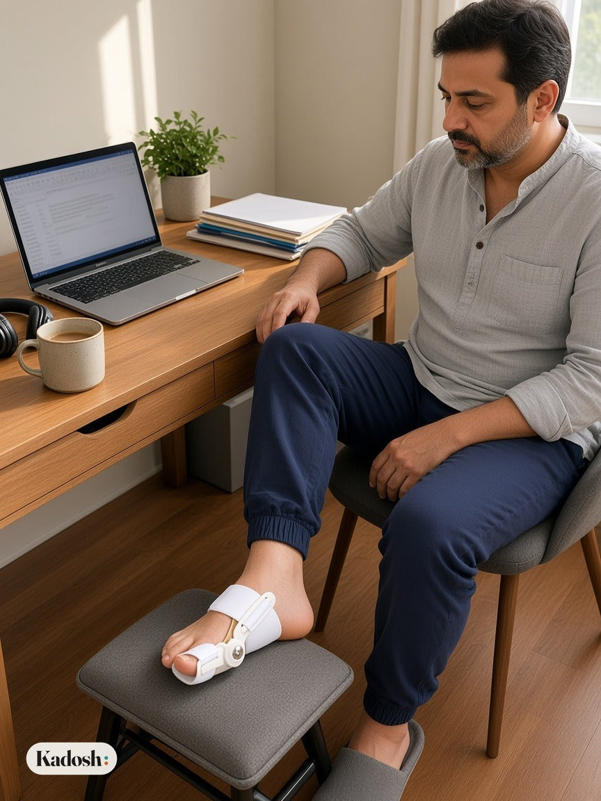 Bunion Splint Toe Sleeve with Arch Pad for Big Toe Support