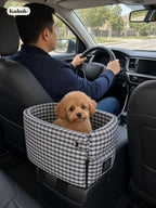 Car Armrest Pet Seat for Small Cats and Dogs, Nonslip