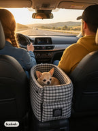 Car Armrest Pet Seat for Small Cats and Dogs, Nonslip