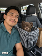 Car Armrest Pet Seat for Small Cats and Dogs, Nonslip