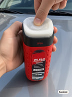 Car Glass Oil Film Cleaner Brush, Windshield Cleaner Tool