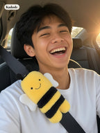 Car Neck Pillow and Seat Belt Shoulder Pad for Road Trips
