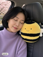 Car Neck Pillow and Seat Belt Shoulder Pad for Road Trips