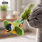 Chirping Bird Cat Toy, Hanging Door Swing Cat Teaser