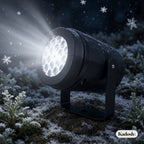 Christmas Projector Light, Rotating Snowflake LED Outdoor Decor