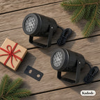 Christmas Projector Light, Rotating Snowflake LED Outdoor Decor
