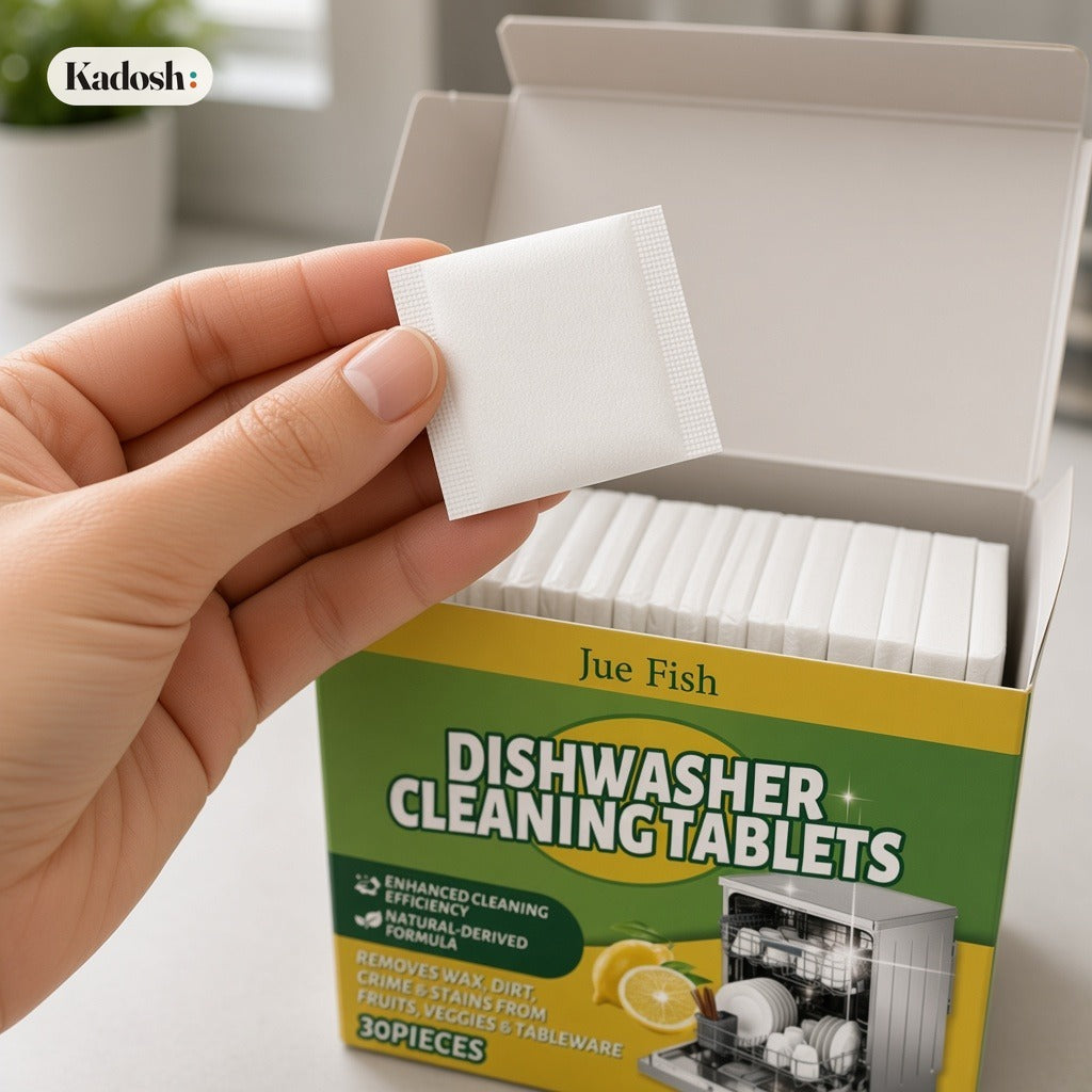 Dishwasher Cleaning Tablets, 30 Pieces