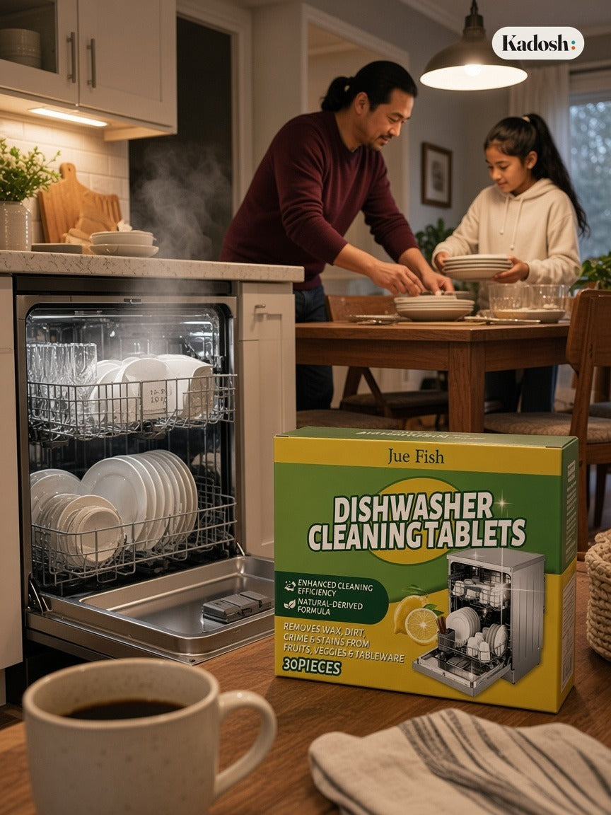 Dishwasher Cleaning Tablets, 30 Pieces