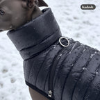 Dog Winter Jacket with Full Zipper, Warm Puppy Coat