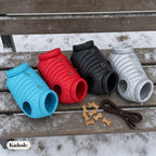 Dog Winter Jacket with Full Zipper, Warm Puppy Coat