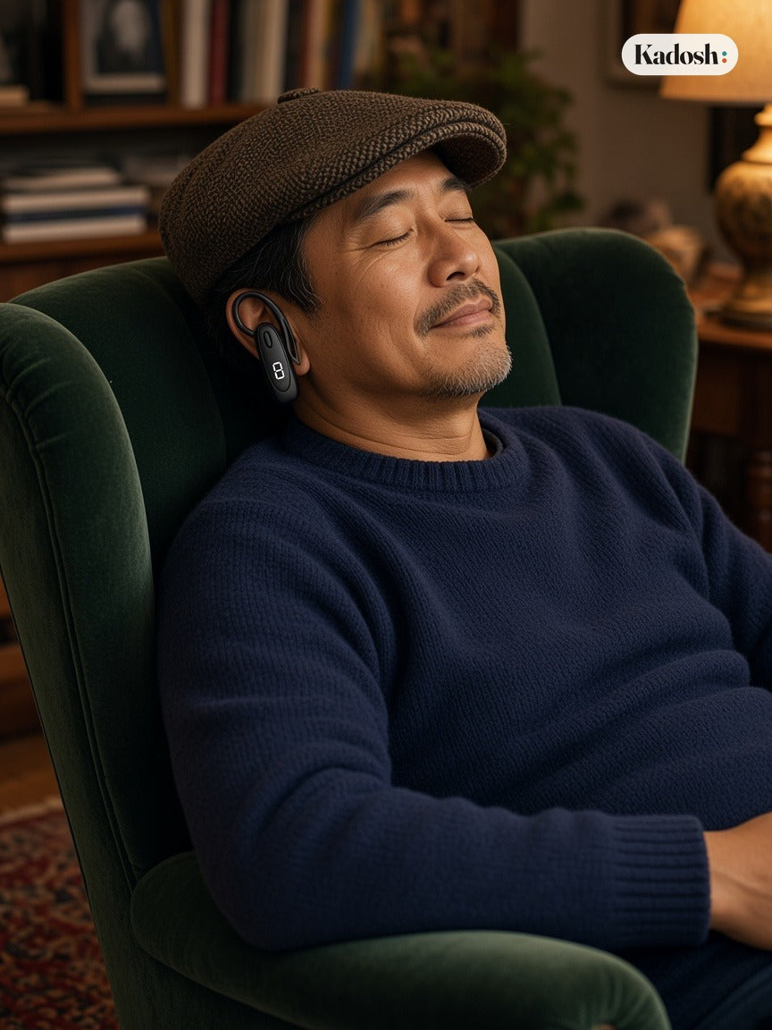 Ear-Mounted Ear Canal Laser Light Device, Fits Left or Right Ear