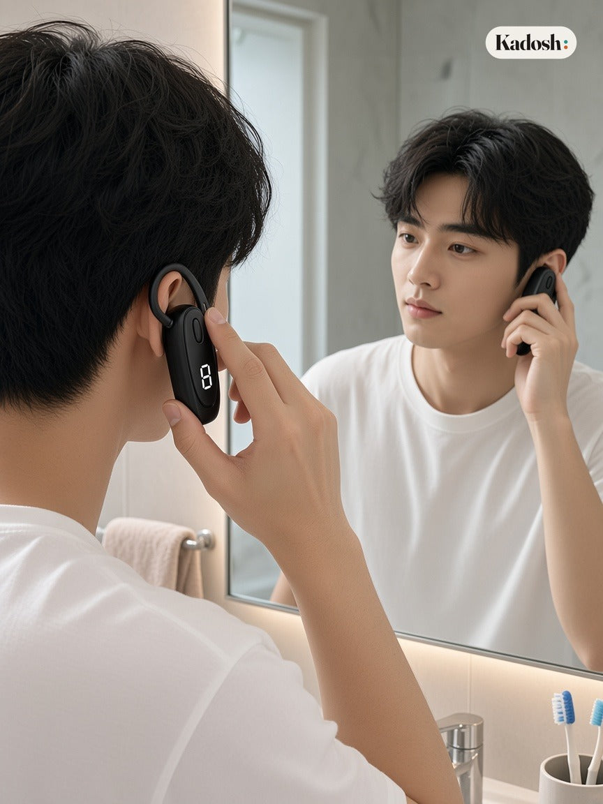 Ear-Mounted Ear Canal Laser Light Device, Fits Left or Right Ear