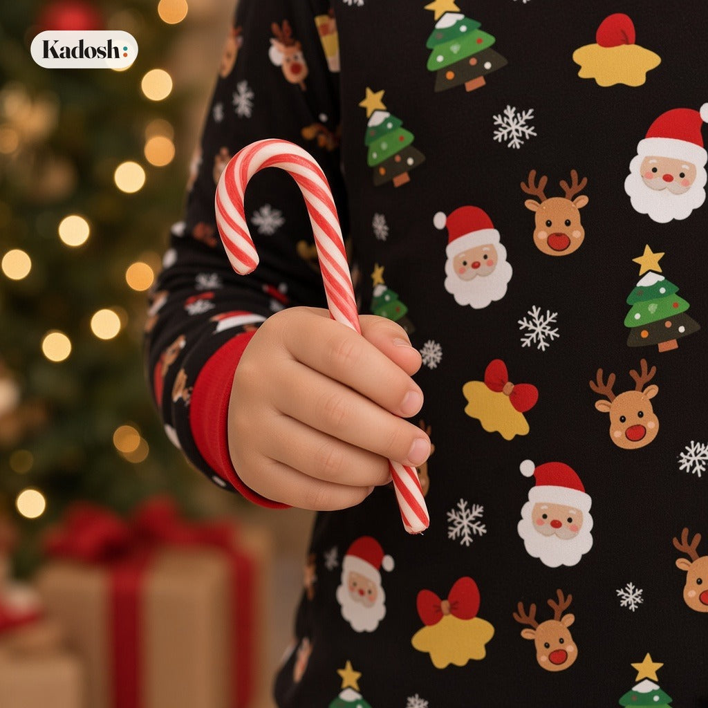 Family Matching Christmas Pajamas Set, Cotton Xmas PJs