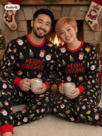 Family Matching Christmas Pajamas Set, Cotton Xmas PJs