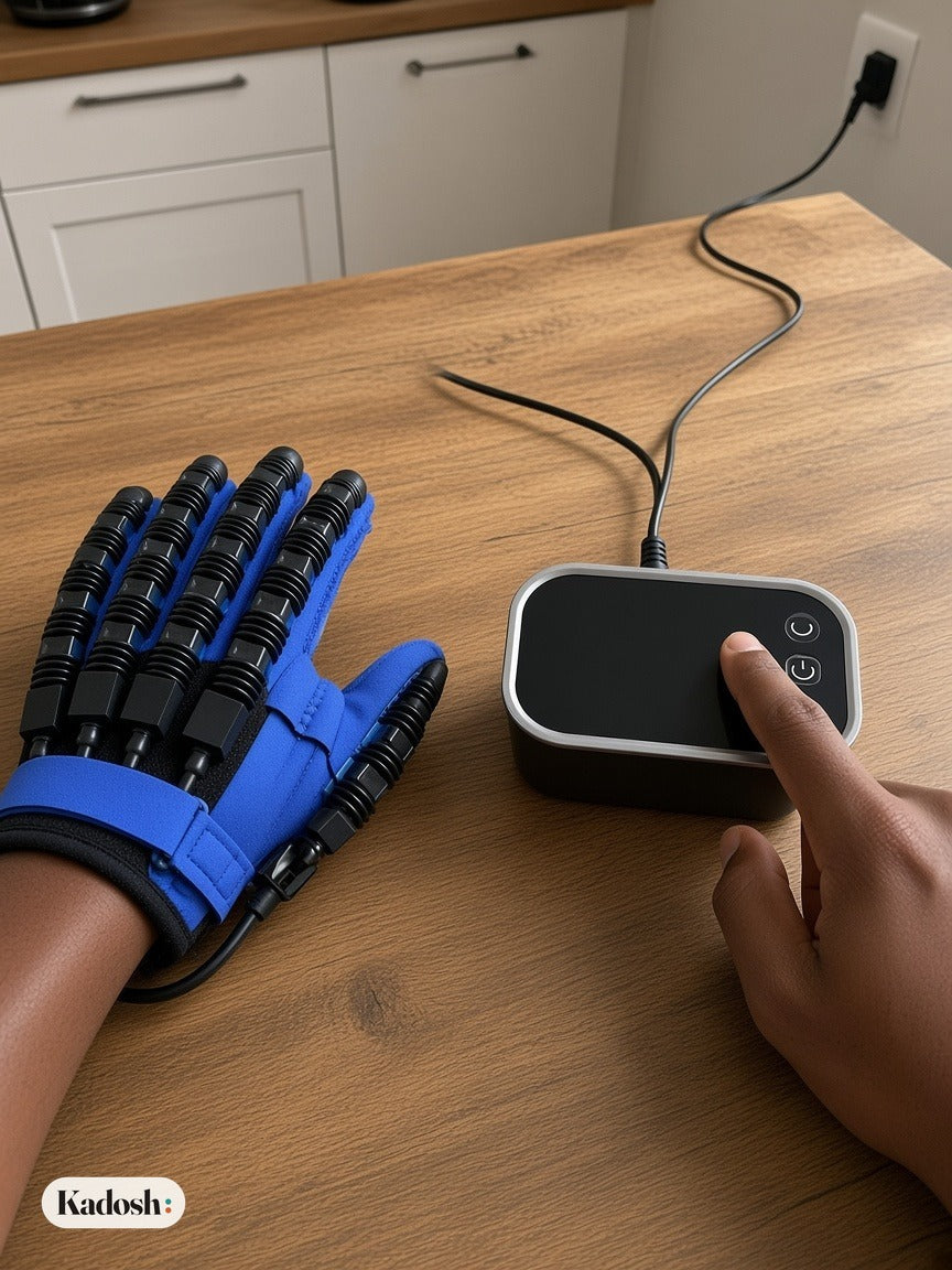 Finger Rehabilitation Exerciser Glove for Left or Right Hand