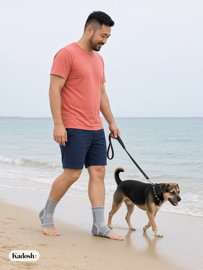 Graphene Ankle Brace Compression Sleeve for Women & Men