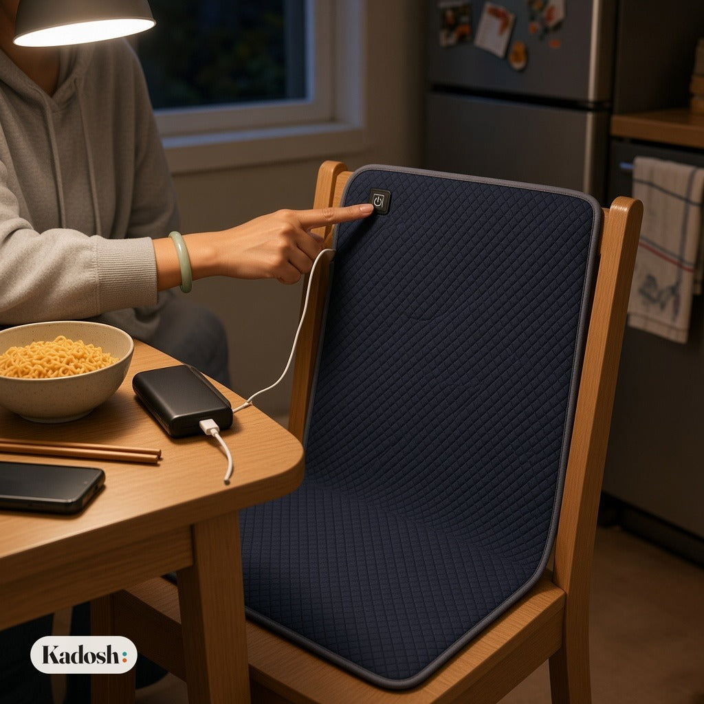 Graphene USB Heated Seat Cushion for Office Chair & Car Seat