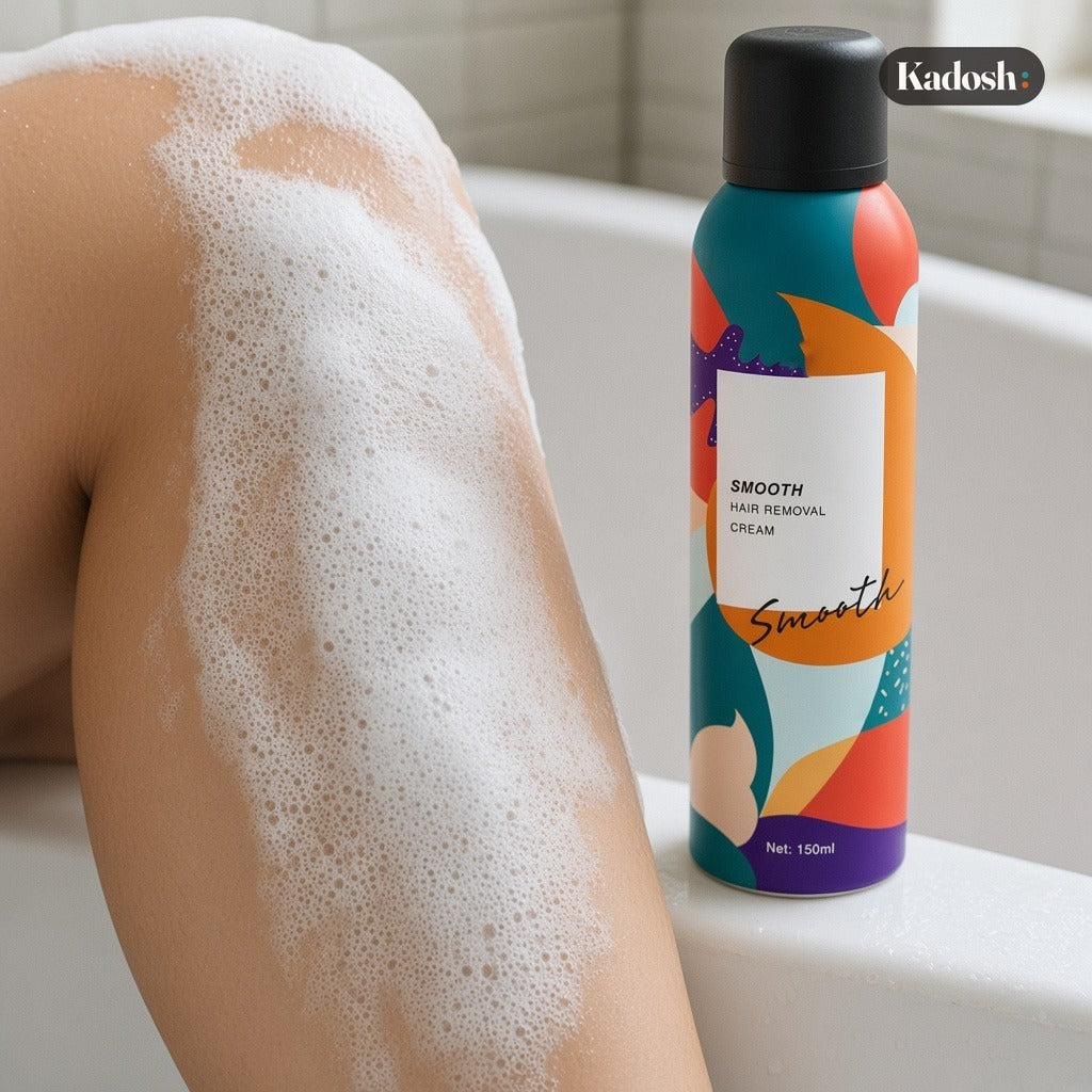 Hair Removal Spray Mousse, Gentle Foam for Full Body, 150ml