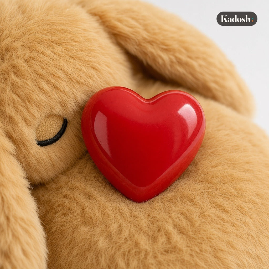 Heartbeat Plush Dog Toy, Sleep Buddy with Heartbeat