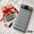 Heated Full Body Massage Mat with 10 Vibration Motors & Neck Massager