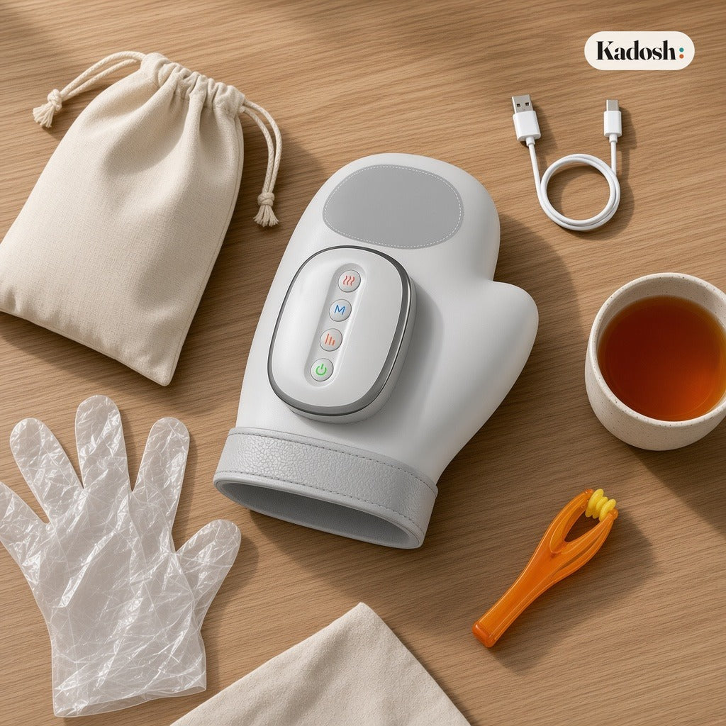 Heated Hand Massager with Compression, Cordless, 14 Airbags