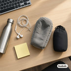 Inflatable Travel Nap Pillow for Airplane and Office Desk