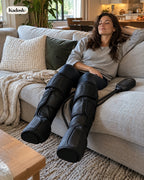 Leg Air Compression Massager with Heat for Legs and Feet