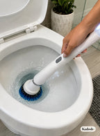 Wireless Electric Toilet Brush, Rechargeable Spinning Scrubber