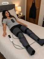 Leg Air Compression Massager with Heat for Legs and Feet