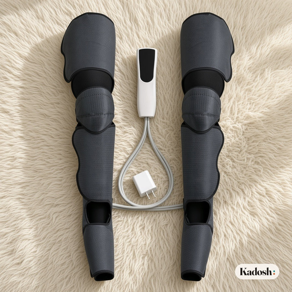 Leg Air Compression Massager with Heat for Legs and Feet