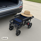Lightweight Folding Transport Chair, Aluminum, 220lbs