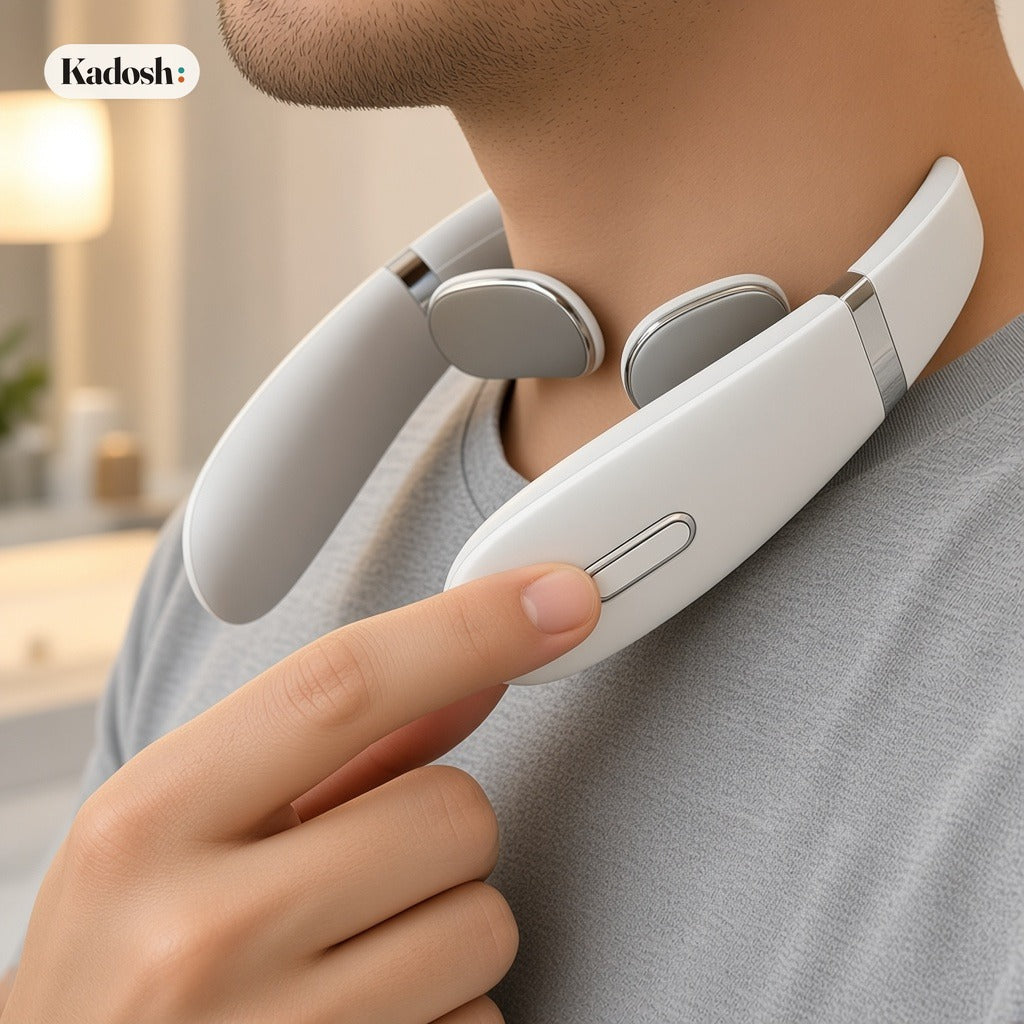 Neck and Shoulder Massager with Heat and Vibration