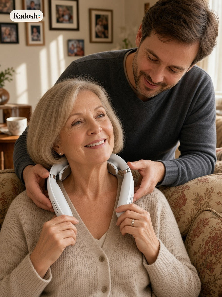 Neck and Shoulder Massager with Heat and Vibration