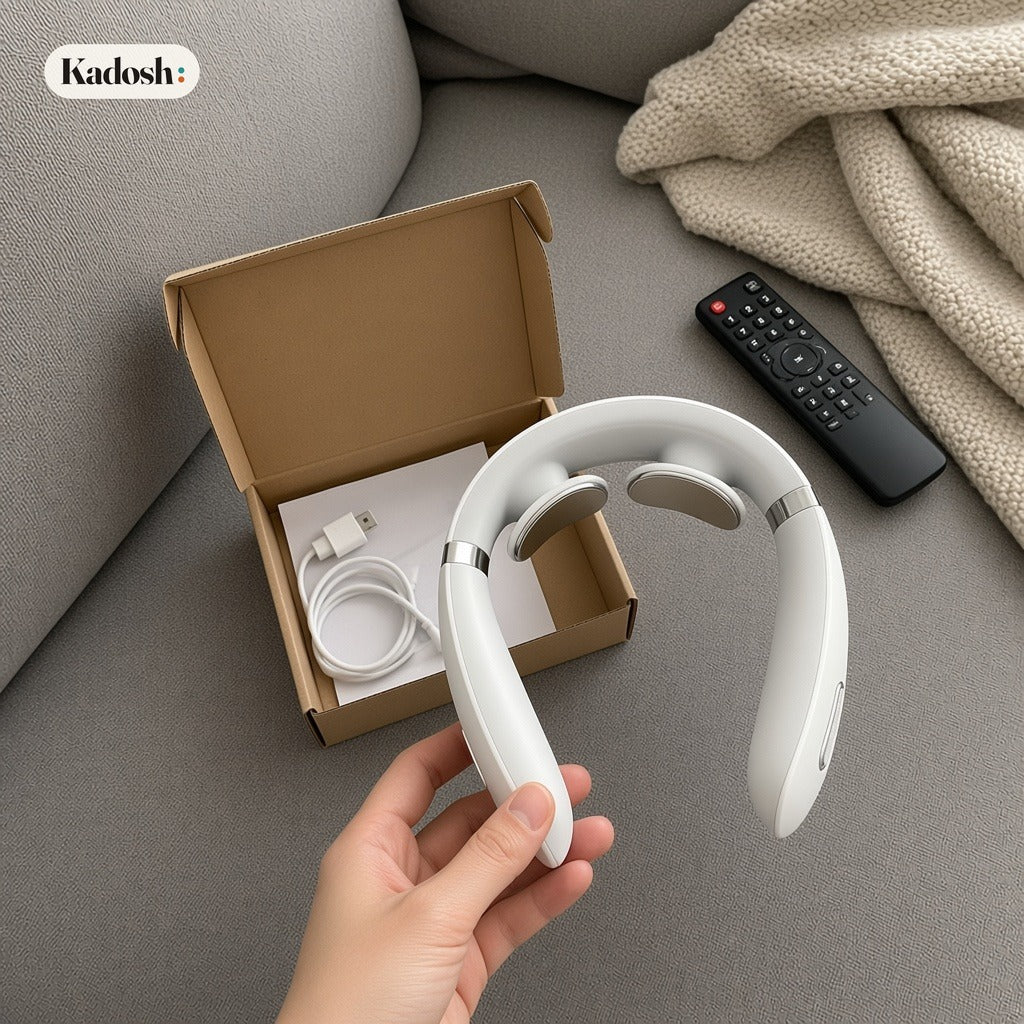Neck and Shoulder Massager with Heat and Vibration