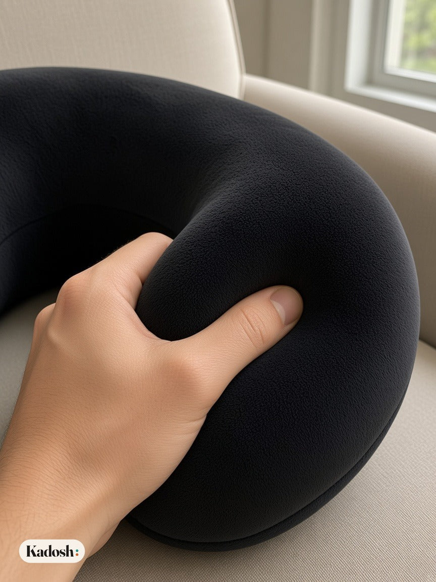 Neck Pillow Travel Pillow for Planes, Cars, and Trains