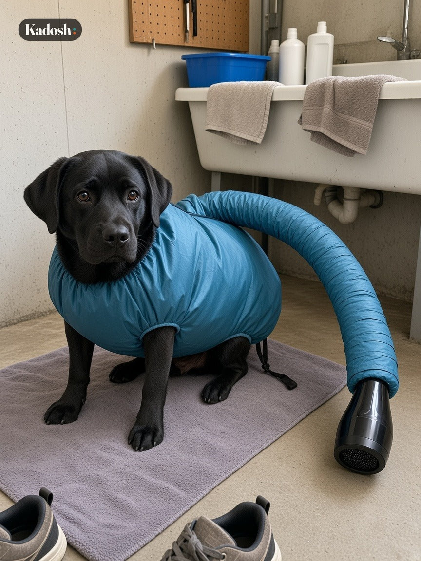 Pet Bath Drying Bag for Cats and Dogs, Oxford Cloth