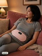 Rechargeable Heated Period Belt with Vibration Massage