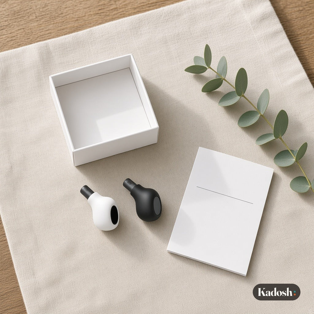 Smart Infrared Light Tinnitus Device, White or Black