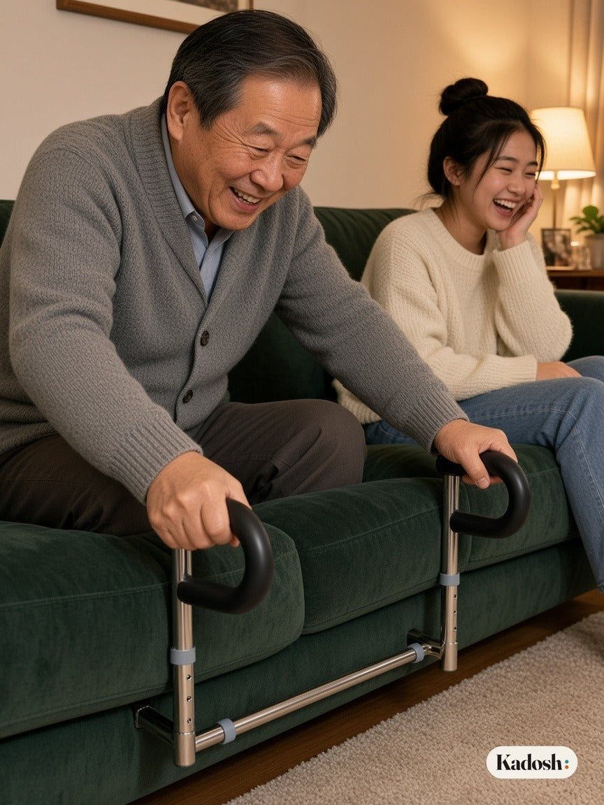 Sofa Stand-Up Assist Handle for Elderly, Couch Support Bar
